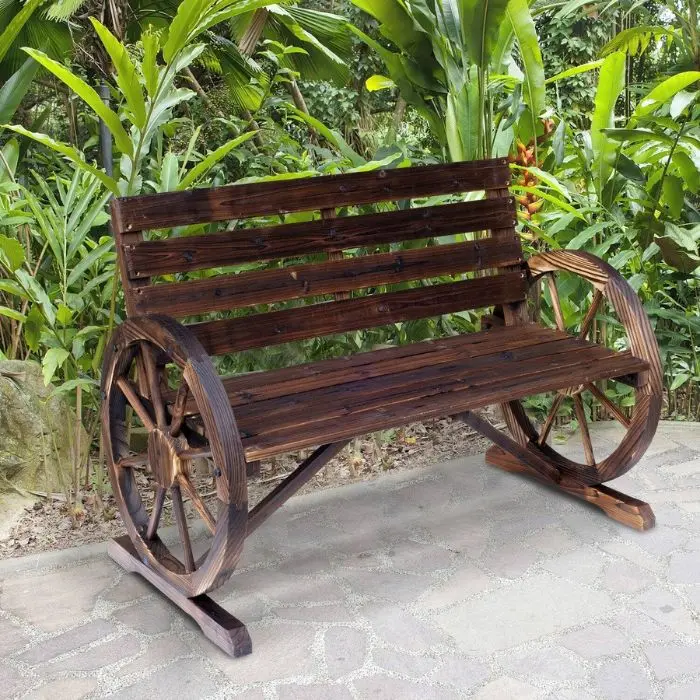 Rustic Outdoor Bench